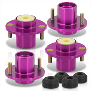 Acura Integra 1990-2001 / Honda Civic 1988-2000 / CRX 1988-1991 / Del Sol 1993-1997 Coilover Top Hats Purple (Left & Right) - Parts Agent