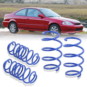 Acura Integra 1990-2001 / Honda Civic 1988-2000 / CRX 1988-1991 / Del Sol 1993-1997 Lowering Springs Blue (Front ~2.0
