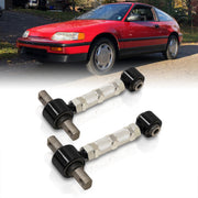 Acura Integra 1990-2001 / Honda Civic 1988-2000 / CRX 1988-1991 / Del Sol 1993-1997 Rear Control Arms Camber Kit Black (Version 3) - Parts Agent