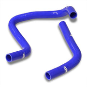 Acura Integra 1990-2001 / Honda Civic 1992-2000 / CRX 1988-1991 / Del Sol 1993-1997 B-Series B16 B18 Silicone Radiator Hoses Blue - Parts Agent