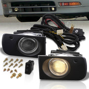 Acura Integra 1994-1997 Front Fog Lights Smoked Len (Includes Switch & Wiring Harness) - Parts Agent