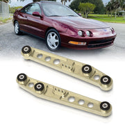 Acura Integra 1994-2001 / Honda Civic 1988-1995 / CRX 1988-1991 / Del Sol 1993-1997 Rear Lower Control Arms 24K Gold - Parts Agent