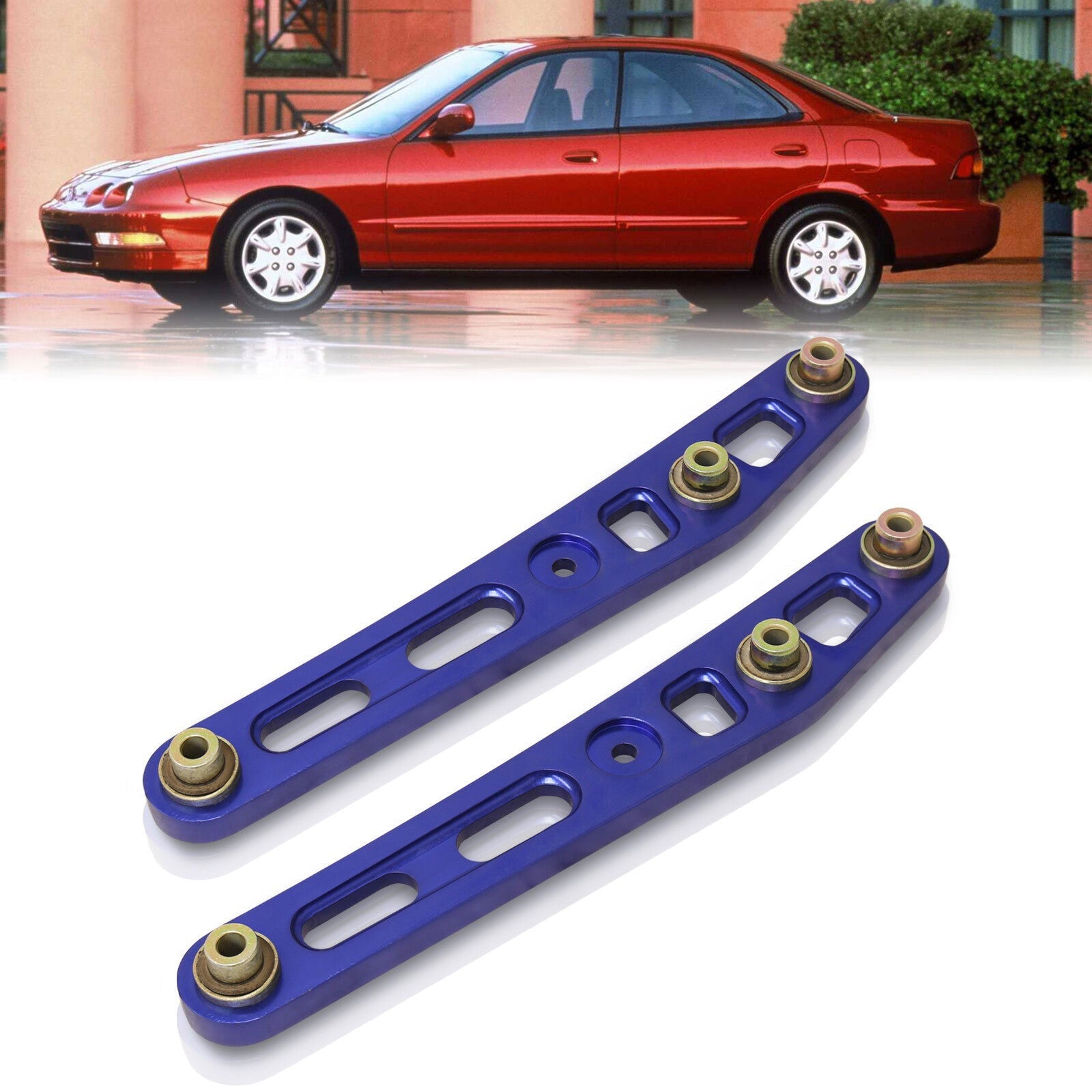 Acura Integra 1994-2001 / Honda Civic 1988-1995 / CRX 1988-1991 / Del Sol 1993-1997 Rear Lower Control Arms Blue - Parts Agent