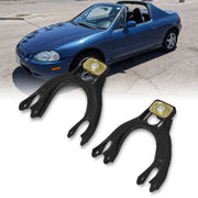 Acura Integra 1994-2001 / Honda Civic 1992-1995 / Del Sol 1993-1997 Front Upper Control Arms Camber Kit Black - Parts Agent