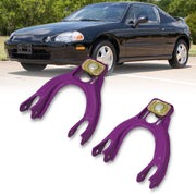 Acura Integra 1994-2001 / Honda Civic 1992-1995 / Del Sol 1993-1997 Front Upper Control Arms Camber Kit Purple - Parts Agent