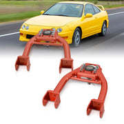 Acura Integra 1994-2001 / Honda Civic 1992-1995 / Del Sol 1993-1997 Front Upper Tubular Control Arms Camber Kit Red - Parts Agent