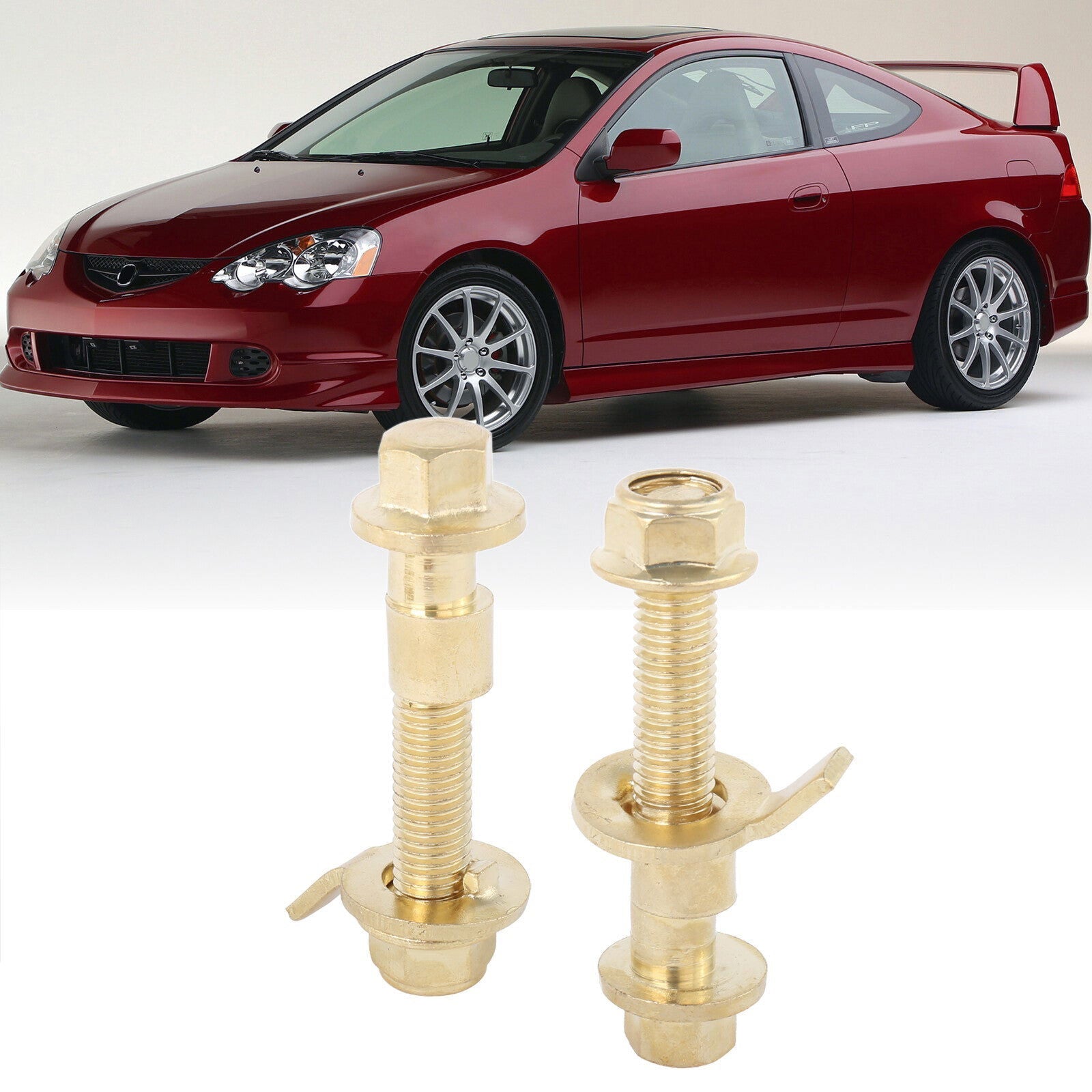 Acura RSX 2002-2006 / Civic SI 2002-2005 Front Camber Bolts Kit Gold - Parts Agent
