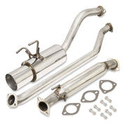 Acura RSX Base 2002-2006 N1 Style Stainless Steel Catback Exhaust System (Piping: 2.25