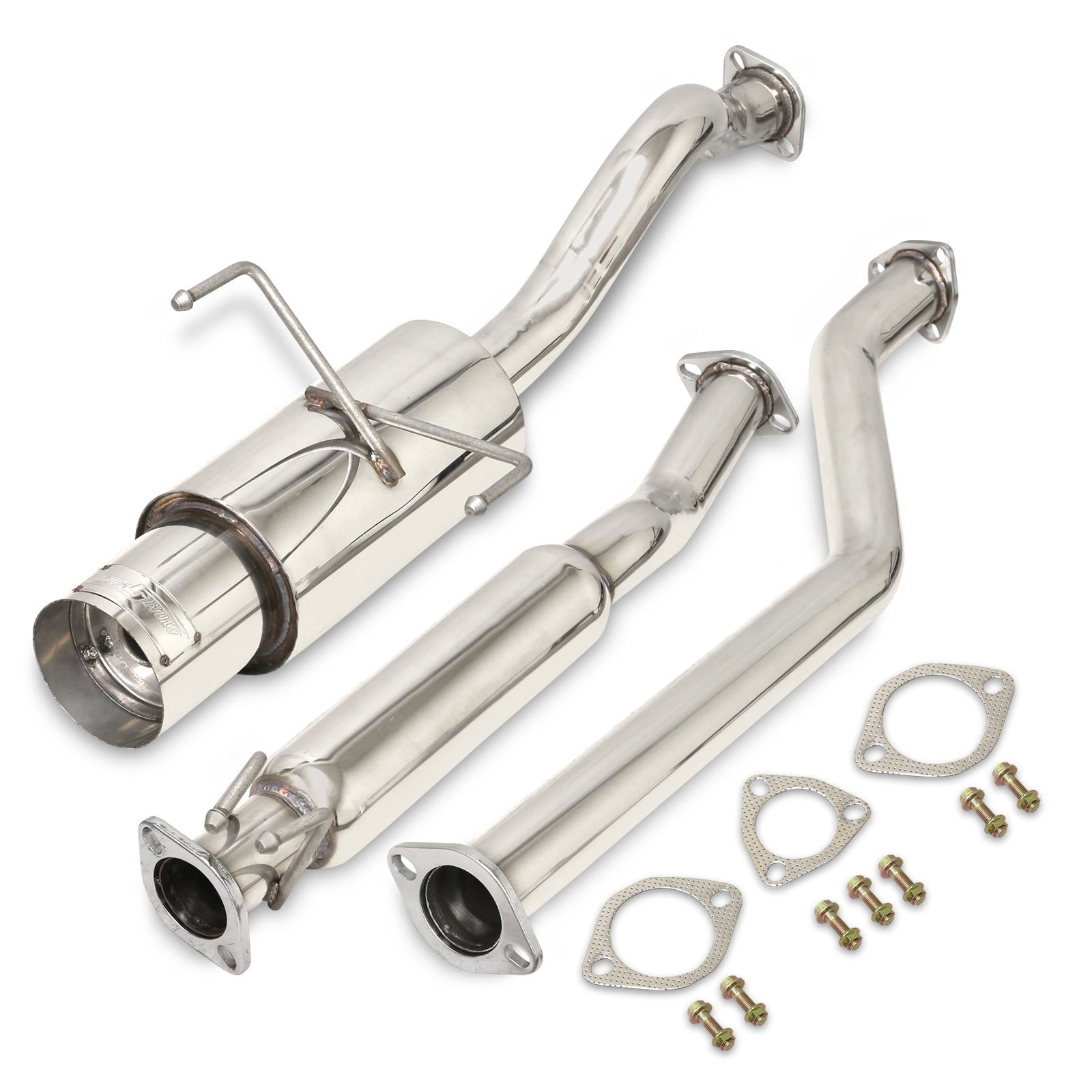 Acura RSX Type-S 2002-2006 N1 Style Stainless Steel Catback Exhaust System (Piping: 2.5" / 65mm | Tip: 4.5") - Parts Agent
