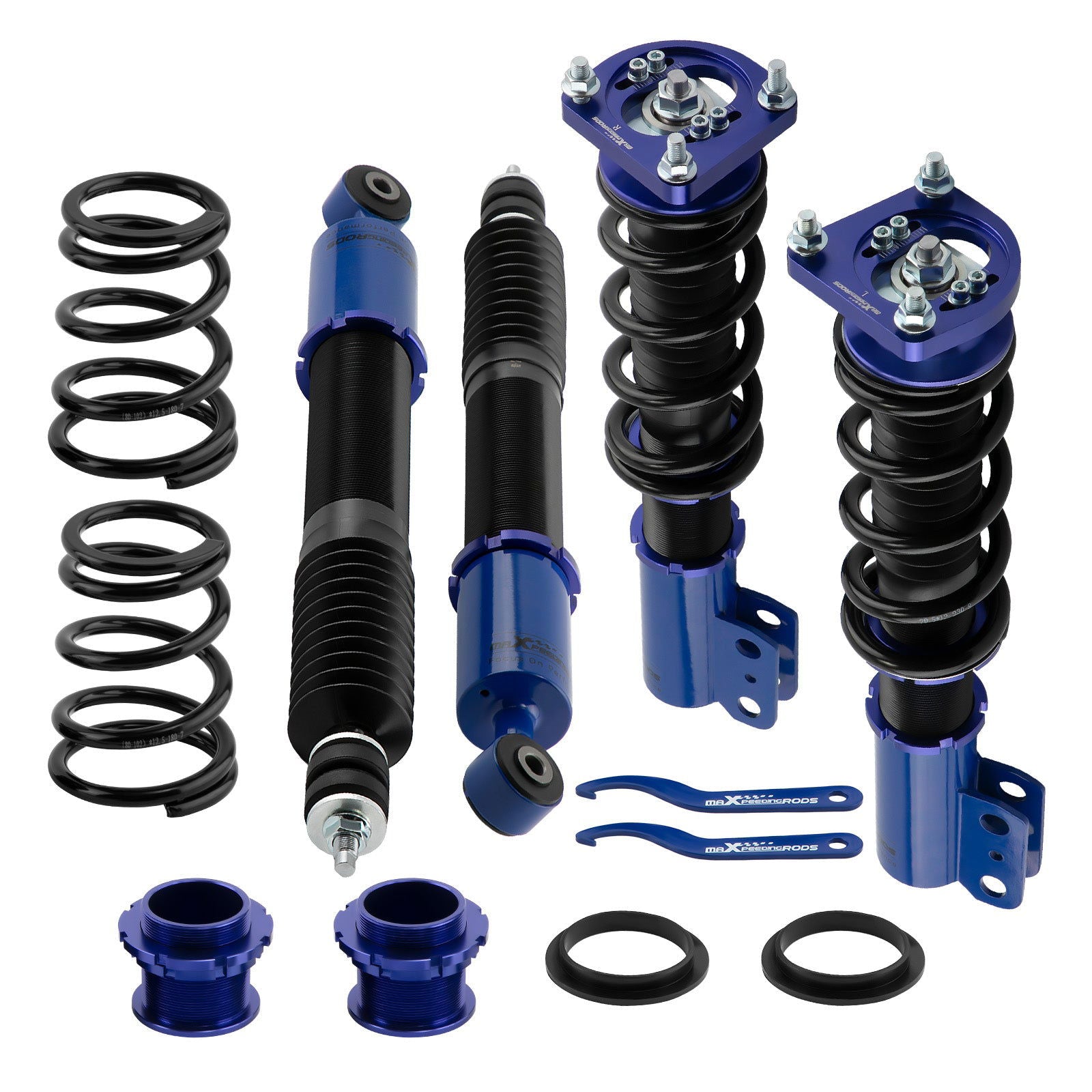Adjustable Height Shock Absorbers Coilovers Kits New Ford Mustang 4th 1994-2004 lowering kit - Parts Agent