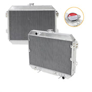 Aluminum 3 Row Radiator 634 For 1975-1978 Nissan Datsun 280Z 79-83 280ZX 2.8L l6 - Parts Agent