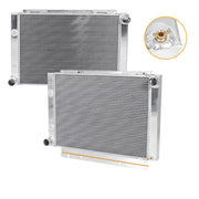 Aluminum 3 Row Radiator For 1960-1963 Ford Galaxie 500 500XL L6 V8 1961-1962 AT - Parts Agent
