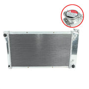 Aluminum Cooling Radiator 3 Row For 1967-1972 Chevy GMC C/K Series Pickup Truck - Parts Agent