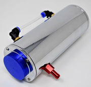 Aluminum Overflow Coolant Tank Reservoir Cooling Radiator Water 500ML CatchCan - Parts Agent