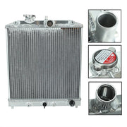 Aluminum Performance 26mm Radiator Manual For 92-00 Civic Del Sol 94-01 Integra - Parts Agent