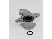 Audi B5 A4 1.8T Cast Aluminum Coolant Flange Without Temp. Sensor 058121132C - Parts Agent