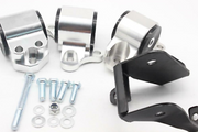 B-Series 3 Bolt Billet Motor Mount Swap Kit 96-00 Polyurethane B16 B18 B20 EK - Parts Agent