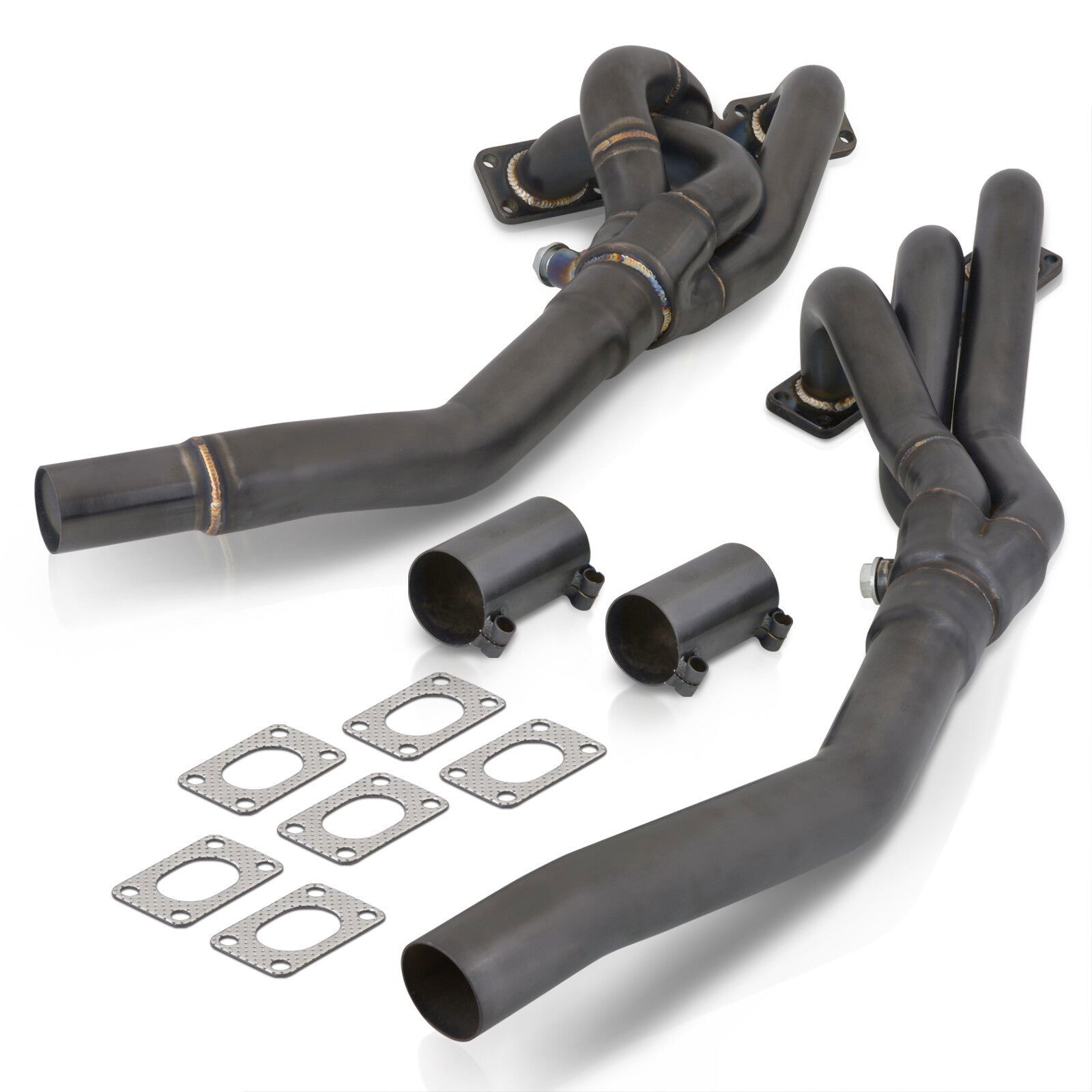 BMW 3 Series E36 323i 325i 328i M3 1992-1998 3.0L 3.2L Stainless Steel Exhaust Header Black - Parts Agent