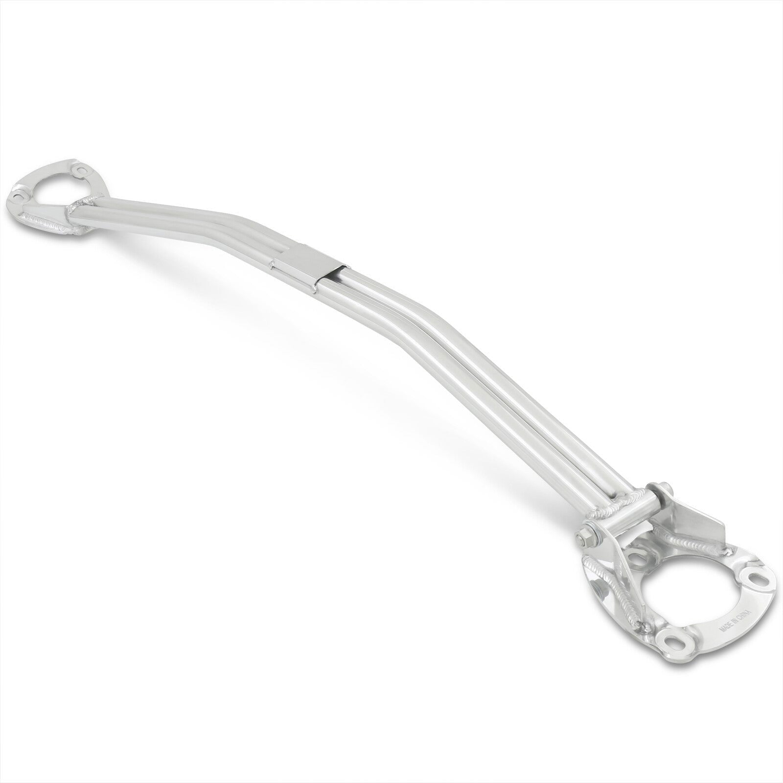 BMW 3 Series E46 1998-2005 Front Upper Strut Bar Silver (Excluding M3 Models) - Parts Agent