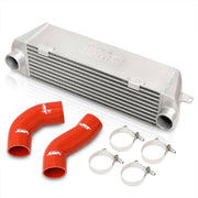 BMW 3 Series E90 E92 2007-2011 / 1 Series 135I 2007-2010 Bolt On Aluminum Intercooler + Red Couplers - Parts Agent