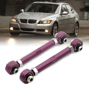 BMW 3 Series E90 E92 E93 RWD 2006-2011 / 1 Series E82 E88 RWD 2008-2013 Rear Control Arms Camber Kit Purple (Will Not Fit M3 & 1M Models) - Parts Agent