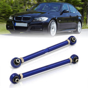 BMW 3 Series E90 E92 E93 RWD 2006-2011 / 1 Series E82 E88 RWD 2008-2013 Rear Control Toe Arms Kit Blue (Will Not Fit M3 & 1M Models) - Parts Agent