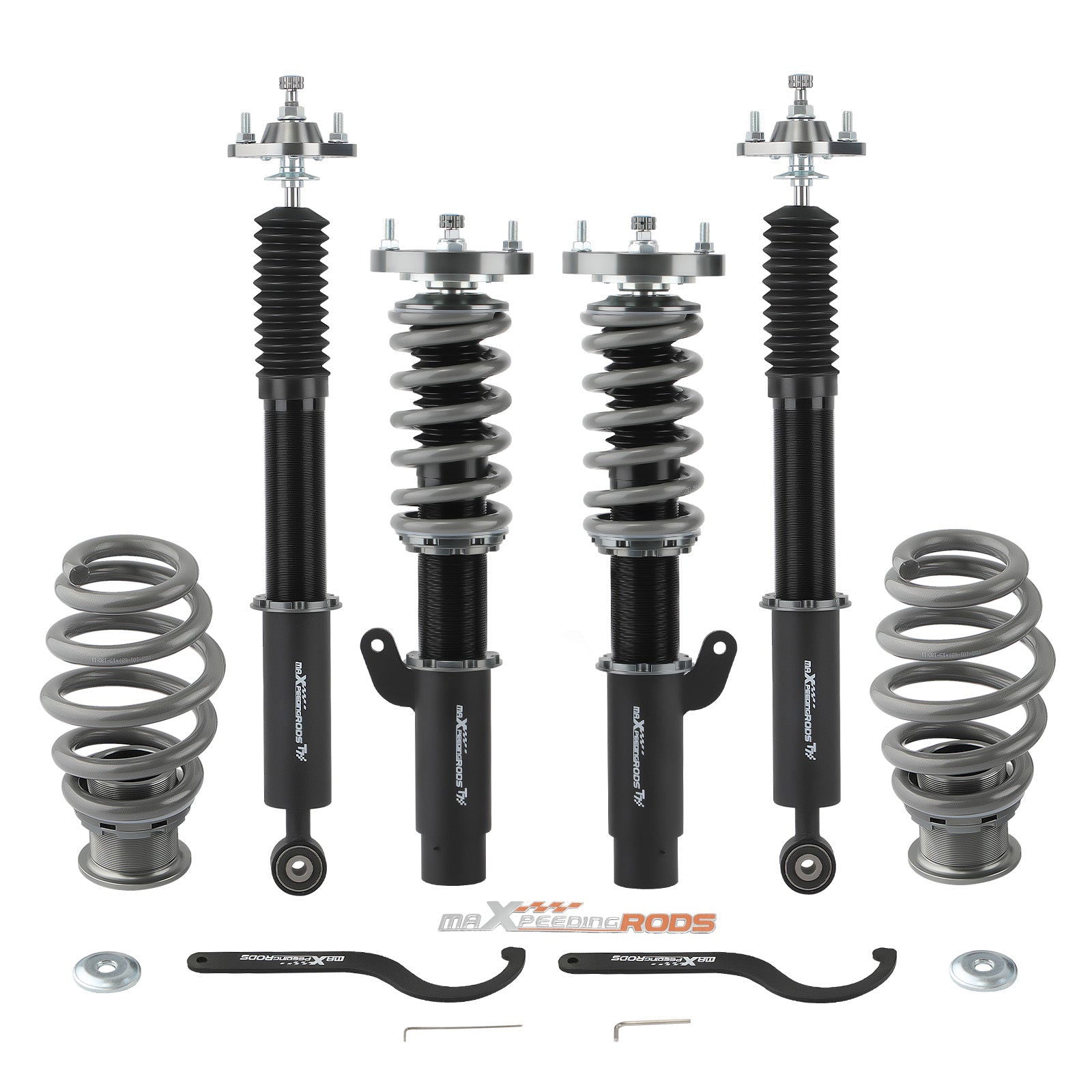 BMW E46 3 Series 320i 323i 325 330 RWD Upgraded T7 Coilovers Shock Kit lowering kit - Parts Agent