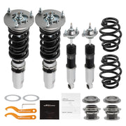 BMW E46 3 Series sedan/Convertible/wagon/estate 24 damper Adjustable Coilovers Suspension Strut lowering kit - Parts Agent