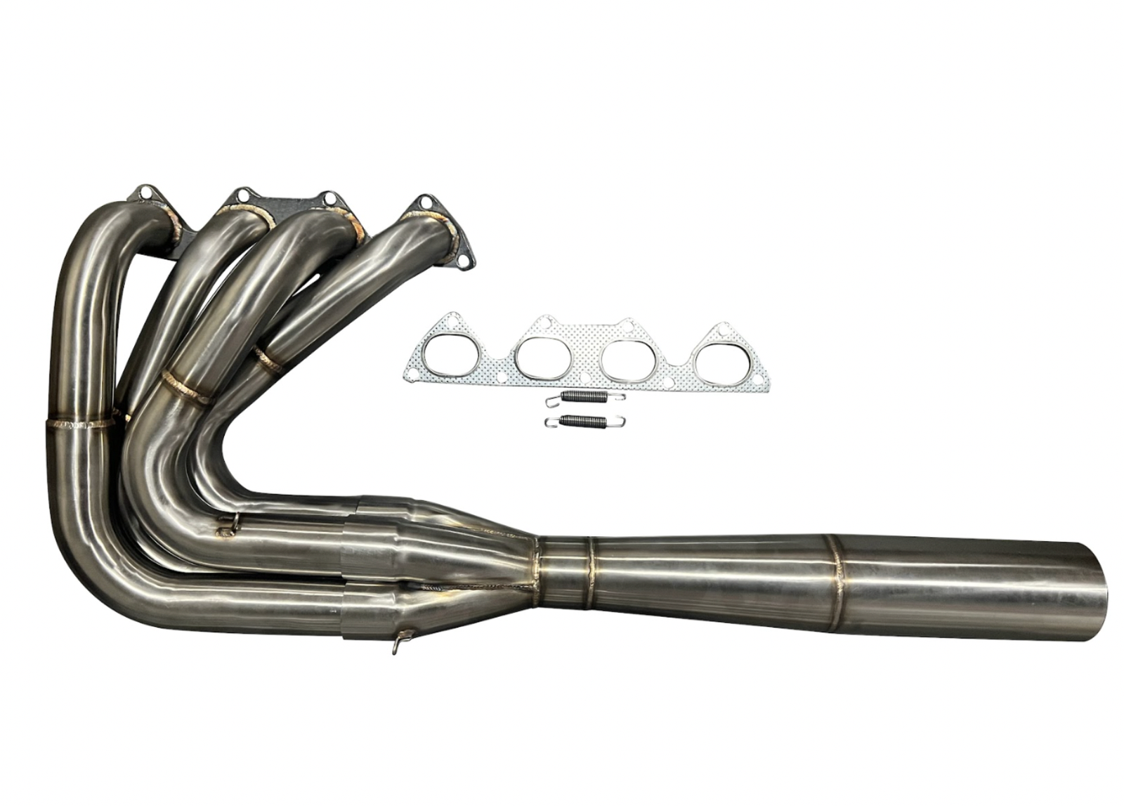 B Series Megaphone Race Header Side Fender Exit B18 B18 B18B B18C1 B18C 4-1 Collector - Parts Agent