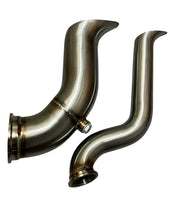 B Series Tear Drop Hood Exit Up Pipe Dump Tube for Top Mount Turbo Manifold USA - Parts Agent