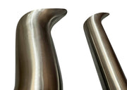 B Series Tear Drop Hood Exit Up Pipe Dump Tube for Top Mount Turbo Manifold USA - Parts Agent