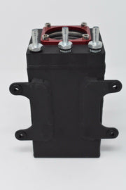 Billet Aluminum Bosch 044 1L High-Flow External Fuel Pump Surge Tank E85 For IE - Parts Agent