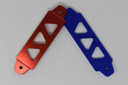 Billet Aluminum Car Battery Tie Down Mount Bracket Brace Bar (172mm/45mm) Univer - Parts Agent