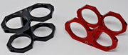 Billet Aluminum Dual Fuel Pump Clamp Cradle Mounting Bracket Fits 044 Bosch USA - Parts Agent