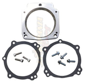 Billet LS 92mm 3 Bolt Intake to 102mm 4 Bolt Throttle Body LS1 Truck Adapter - Parts Agent