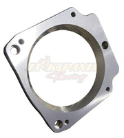 Billet LS 92mm 3 Bolt Intake to 102mm 4 Bolt Throttle Body LS1 Truck Adapter USA - Parts Agent