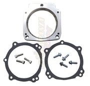 Billet LS 92mm 3 Bolt Intake to 102mm 4 Bolt Throttle Body LS1 Truck Adapter USA - Parts Agent