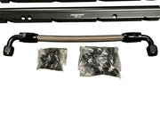 Billet LS Feed Return Fuel Rail Kit GM LS3 V8 OE Intake Manifold Direct Fit AN8 - Parts Agent