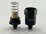 Billet Universal K Swap AN6 30 Micron Black Aluminum Inline Fuel Filter E85 USA - Parts Agent