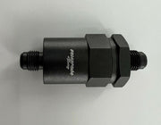 Billet Universal K Swap AN6 30 Micron Black Aluminum Inline Fuel Filter E85 USA - Parts Agent