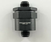 Billet Universal K Swap AN6 30 Micron Black Aluminum Inline Fuel Filter E85 USA - Parts Agent