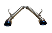 Burnt Stainless Steel Axle Back Exhaust For Nissan 370Z Z34 2009-2021 - Parts Agent