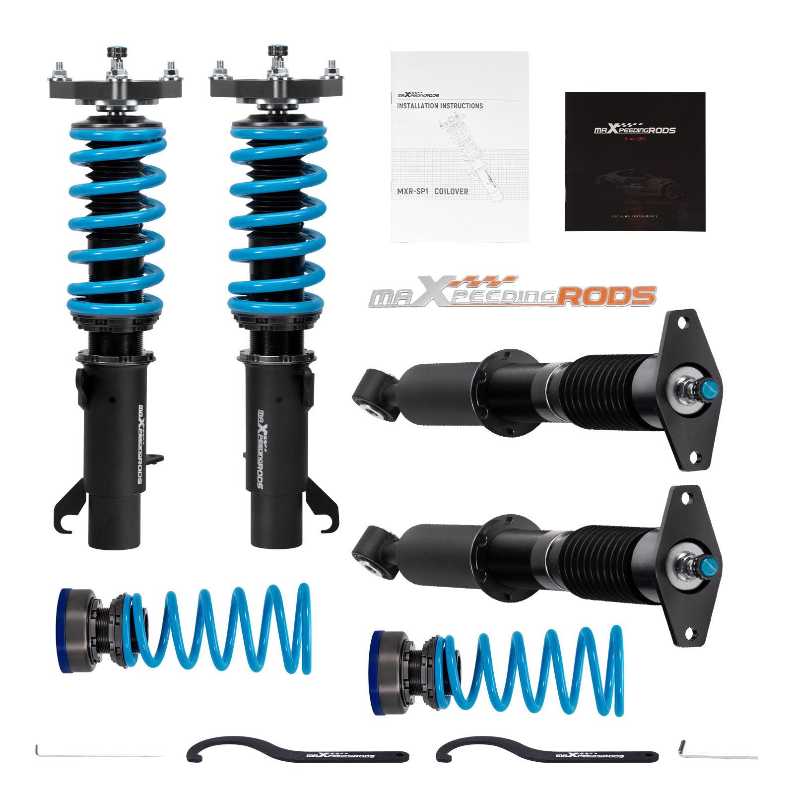 COILOVERS24-WAY ADJUSTABLE LOWERING KIT Ford Focus MK3 2011-2017,Excludes ST and RS Models， - Parts Agent