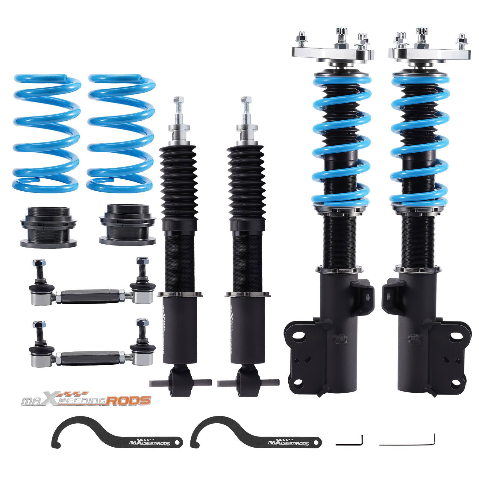 COT6 Adjustable Coilovers Lowering Kit Ford Mustang 2015-2023 - Parts Agent