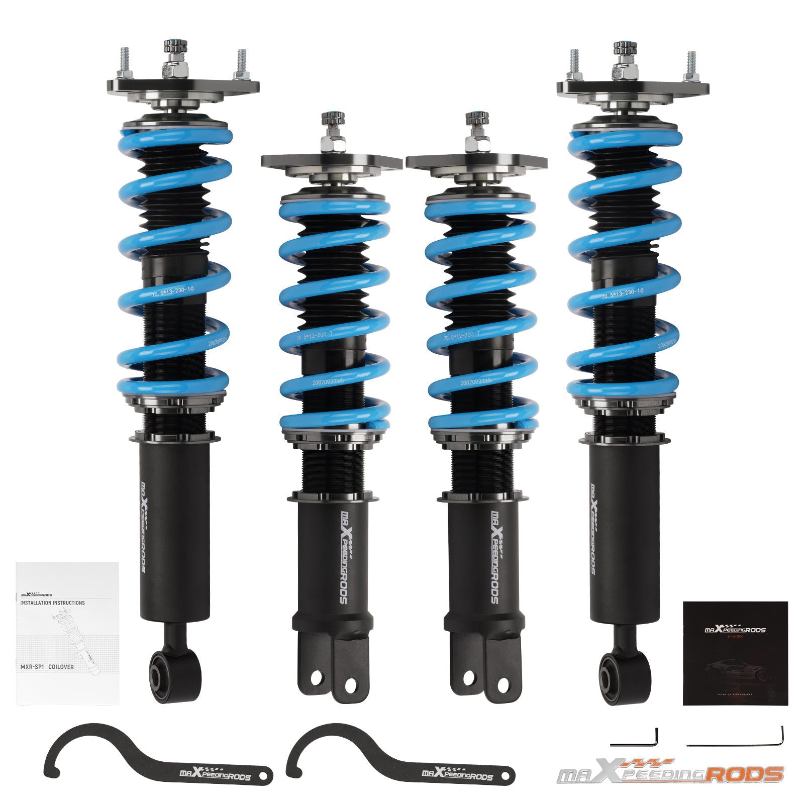 COT6 Coilover Suspension Kit INFINITI G37 COUPE 2008-2013 V36 lowering kit - Parts Agent