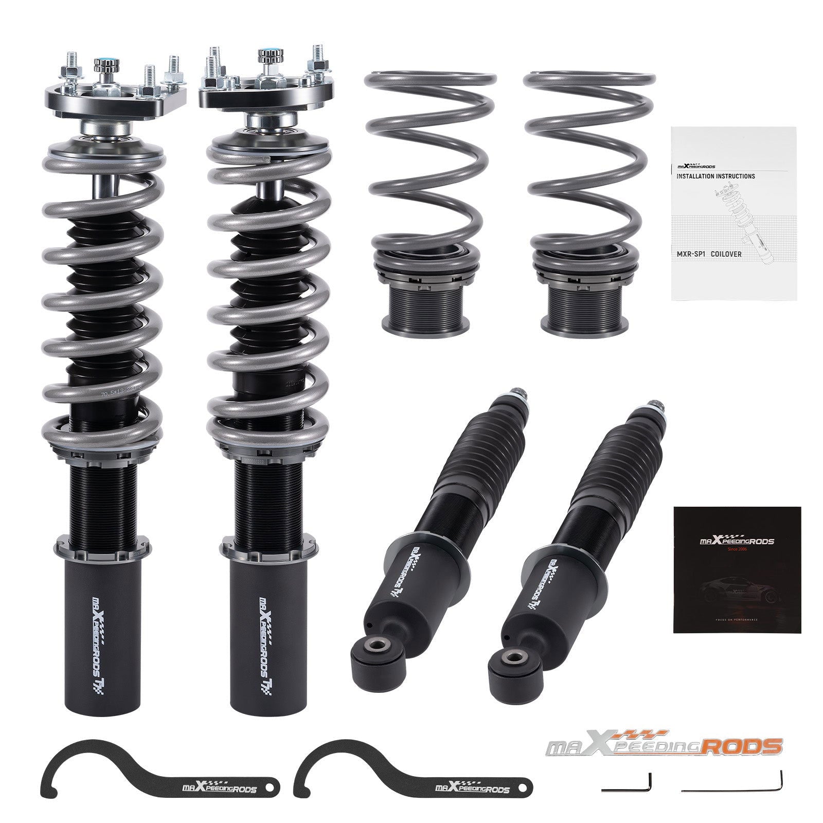 COT7 Coilovers Suspension Damper Kit Ford Mustang 94-04 lowering kit - Parts Agent