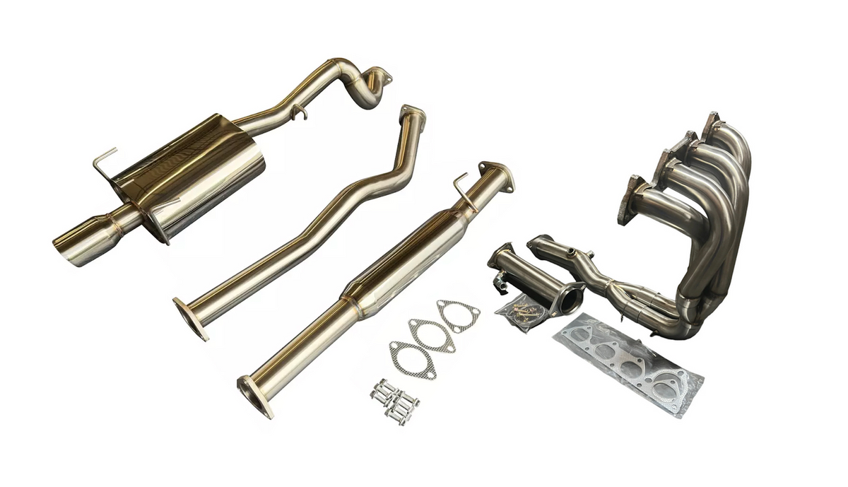 CRV RD1 TA Header Catback Muffler Exhaust 1997-2001 B Series B16 B18 B ...