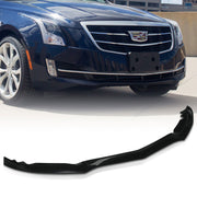 Cadillac ATS 2015-2018 3-Piece Style Front Bumper Lip Gloss Black - Parts Agent