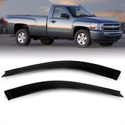 Chervolet Silverado 2007-2013 / GMC Sierra 2007-2013 Regular Cab 2 Door Tape On Window Visors - Parts Agent