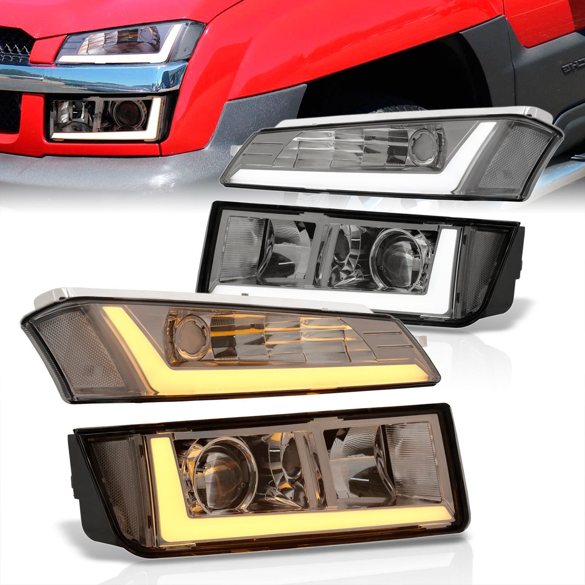 Chevrolet Avalanche (Plastic Body Cladding Models Only) 2002-2006 Sequ ...